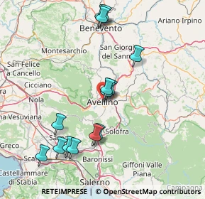 Mappa Via Antonio D'Amato, 83100 Avellino AV, Italia (16.96071)