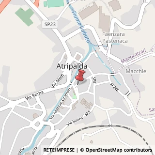 Mappa Via Piazza, 1, 83042 Avella, Avellino (Campania)