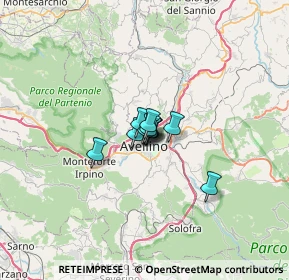 Mappa Via Michele Capozzi, 83100 Avellino AV, Italia (2.40636)