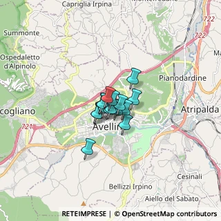 Mappa Via Michele Capozzi, 83100 Avellino AV, Italia (0.71938)