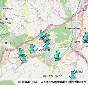 Mappa Via Michele Capozzi, 83100 Avellino AV, Italia (2.29091)