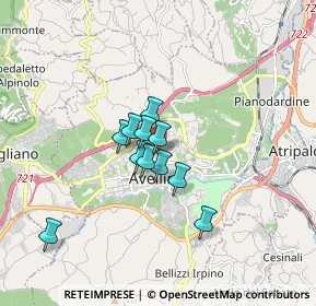 Mappa Piazza E. Cocchia, 83100 Avellino AV, Italia (1.22)