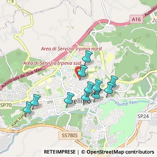 Mappa Via Michele Capozzi, 83100 Avellino AV, Italia (0.90636)