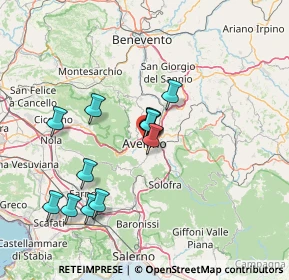 Mappa Via Michele Capozzi, 83100 Avellino AV, Italia (12.95769)
