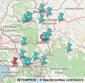 Mappa Via Michele Capozzi, 83100 Avellino AV, Italia (17.58278)