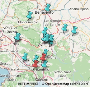 Mappa Piazza E. Cocchia, 83100 Avellino AV, Italia (13.3725)