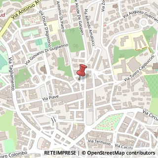 Mappa Via Michele Capozzi, 16, 83100 Avellino, Avellino (Campania)