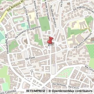 Mappa Piazza E. Cocchia, 22, 83100 Avellino, Avellino (Campania)