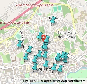 Mappa Piazza E. Cocchia, 83100 Avellino AV, Italia (0.536)