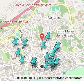 Mappa Via Michele Capozzi, 83100 Avellino AV, Italia (0.617)