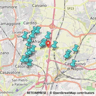 Mappa Via Don Gabriele Laudiero, 80021 Afragola NA, Italia (1.92)