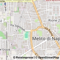 Kaart Melito di Napoli