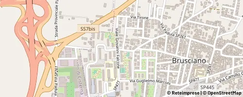Mappa Brusciano
