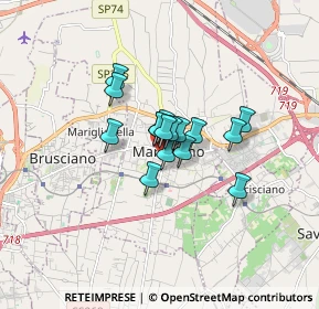 Mappa Via Abate Minichini, 80039 Marigliano NA, Italia (0.98875)