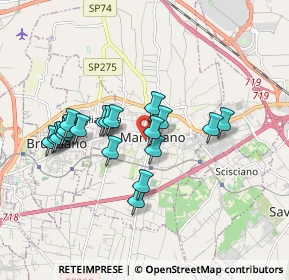 Mappa Via Abate Minichini, 80039 Marigliano NA, Italia (1.68421)