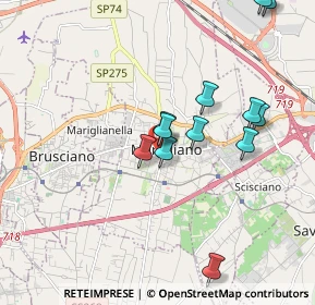 Mappa Via Abate Minichini, 80039 Marigliano NA, Italia (1.9925)