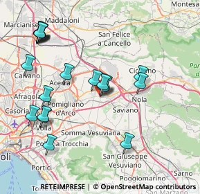 Mappa Via Abate Minichini, 80039 Marigliano NA, Italia (9.287)