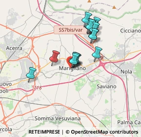 Mappa Via Abate Minichini, 80039 Marigliano NA, Italia (3.2275)