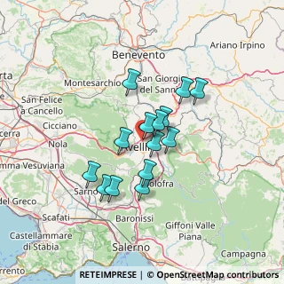 Mappa Via Augusto Guerriero, 83100 Avellino AV, Italia (10.99286)