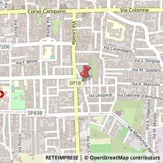 Mappa Via San Giovanni a Campo, 33, 80014 Giugliano in Campania, Napoli (Campania)