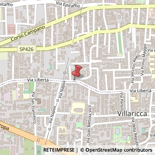 Mappa Via Vecchia Innamorati, 55, 80014 Giugliano in Campania, Napoli (Campania)