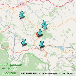 Mappa Via Fontana Piccola, 83054 Sant'angelo dei Lombardi AV, Italia (6.19588)