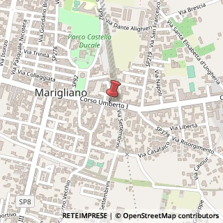 Mappa Corso Umberto I, 283, 80034 Marigliano, Napoli (Campania)