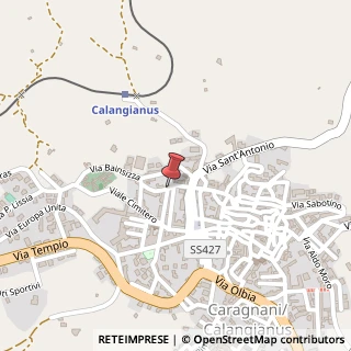 Mappa Via Bainsizza,  4, 07023 Calangianus, Olbia-Tempio (Sardegna)