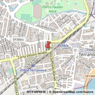 Mappa Corso Vittorio Veneto, 14, 07026 Olbia, Olbia-Tempio (Sardegna)