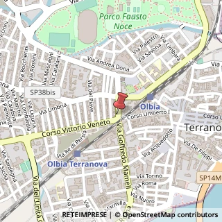 Mappa Via San Simplicio, 1, 07026 Olbia, Olbia-Tempio (Sardegna)