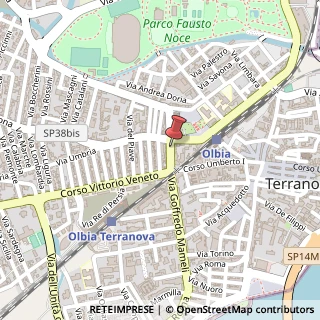 Mappa Via San Simplicio, 10, 07026 Olbia, Olbia-Tempio (Sardegna)