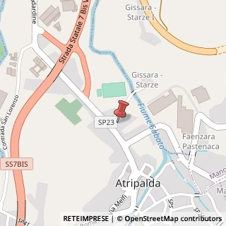Mappa Via Manfredi, 96/A, 83042 Atripalda, Avellino (Campania)