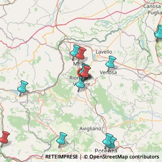 Mappa Via Sandro Pertini, 85028 Rionero In Vulture PZ, Italia (19.53933)