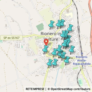 Mappa Via Sandro Pertini, 85028 Rionero In Vulture PZ, Italia (0.49)