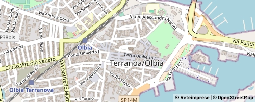 Mappa Olbia