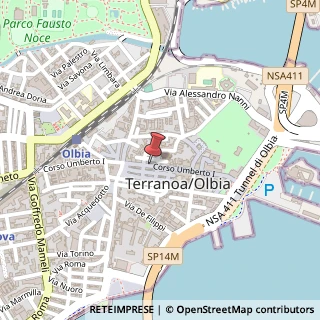 Mappa Corso Umberto I, 110, 07026 Olbia, Olbia-Tempio (Sardegna)