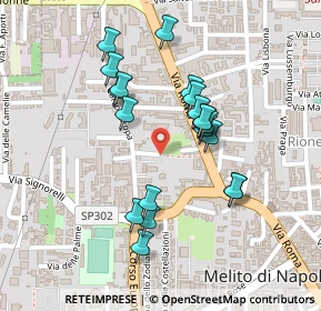 Mappa Via Lago di Garda, 80017 Melito di Napoli NA, Italia (0.2185)