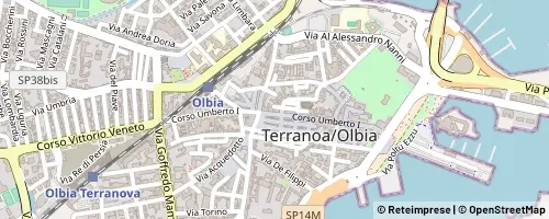 Mappa Olbia