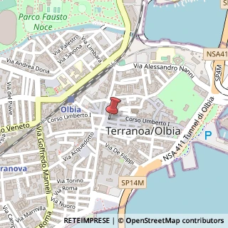 Mappa Corso Vittorio Emanuele II, 5, 07026 Olbia, Olbia-Tempio (Sardegna)