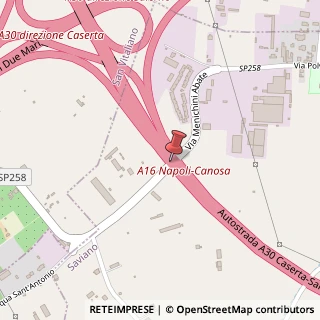 Mappa Via menichini a. 5, 80034 Saviano, Napoli (Campania)