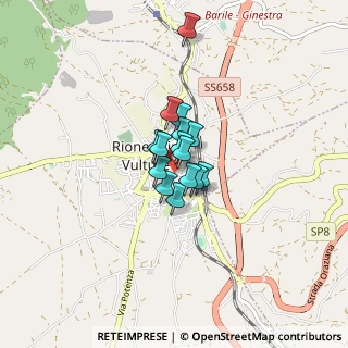 Mappa Via Emanuele Gianturco, 85028 Rionero In Vulture PZ, Italia (0.44)