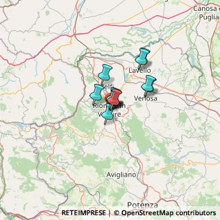 Mappa Str. in Costruzione, 85028 Rionero In Vulture PZ, Italia (6.5625)