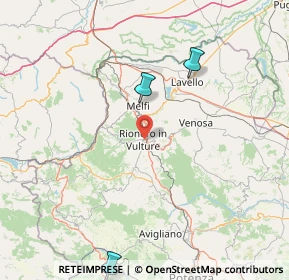 Mappa Via Emanuele Gianturco, 85028 Rionero In Vulture PZ, Italia (38.76692)