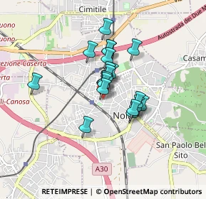 Mappa Via Marcello Marco Clodio, 80035 Nola NA, Italia (0.6195)