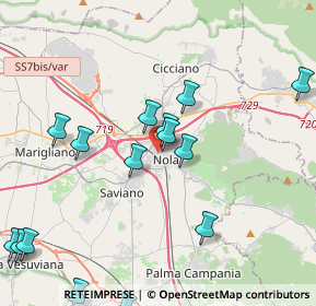 Mappa Piazza, 80035 Nola NA, Italia (5.21267)