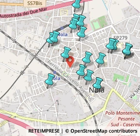 Mappa Via Marcello Marco Clodio, 80035 Nola NA, Italia (0.5175)