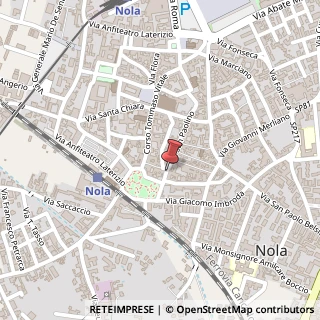 Mappa Via San Paolino, 83, 80035 Nola, Napoli (Campania)