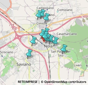 Mappa Piazza, 80035 Nola NA, Italia (1.22083)