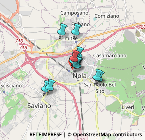 Mappa Via Marcello Marco Clodio, 80035 Nola NA, Italia (0.97846)