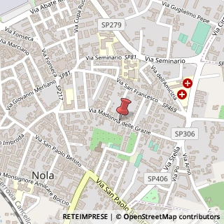 Mappa Via madonna delle grazie 60, 80035 Nola, Napoli (Campania)
